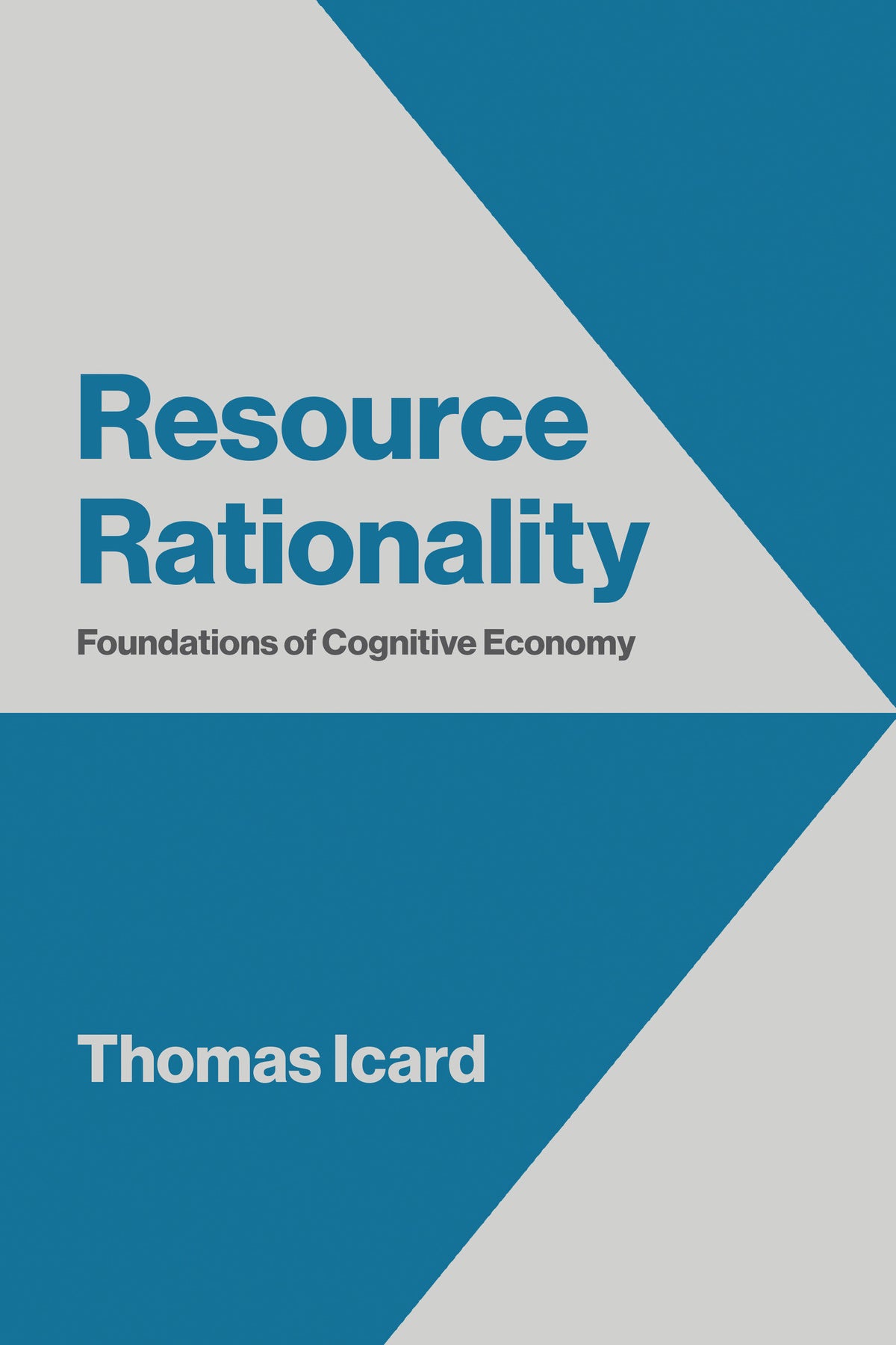 Resource Rationality cover (ISBN 9780262059879)