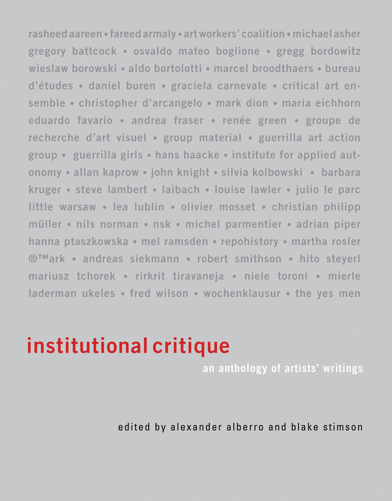 Institutional Critique-Art: general-買書書 BuyBookBook