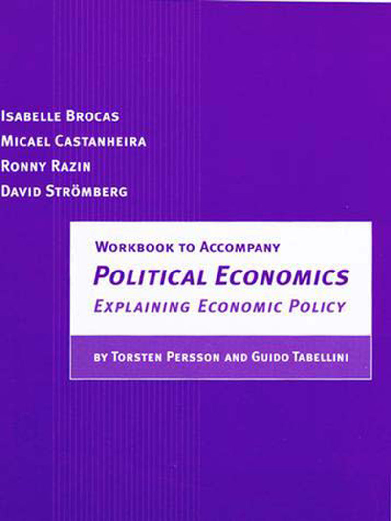 Workbook to Accompany Political Economics-Economics/ Finance and Accounting-買書書 BuyBookBook