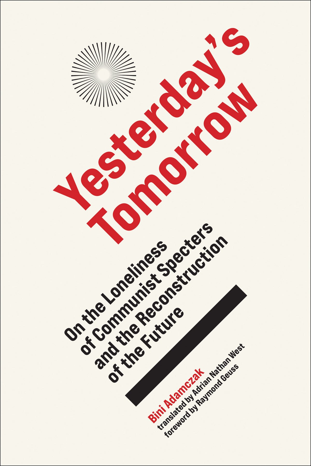Yesterday's Tomorrow cover (ISBN 9780262548618)