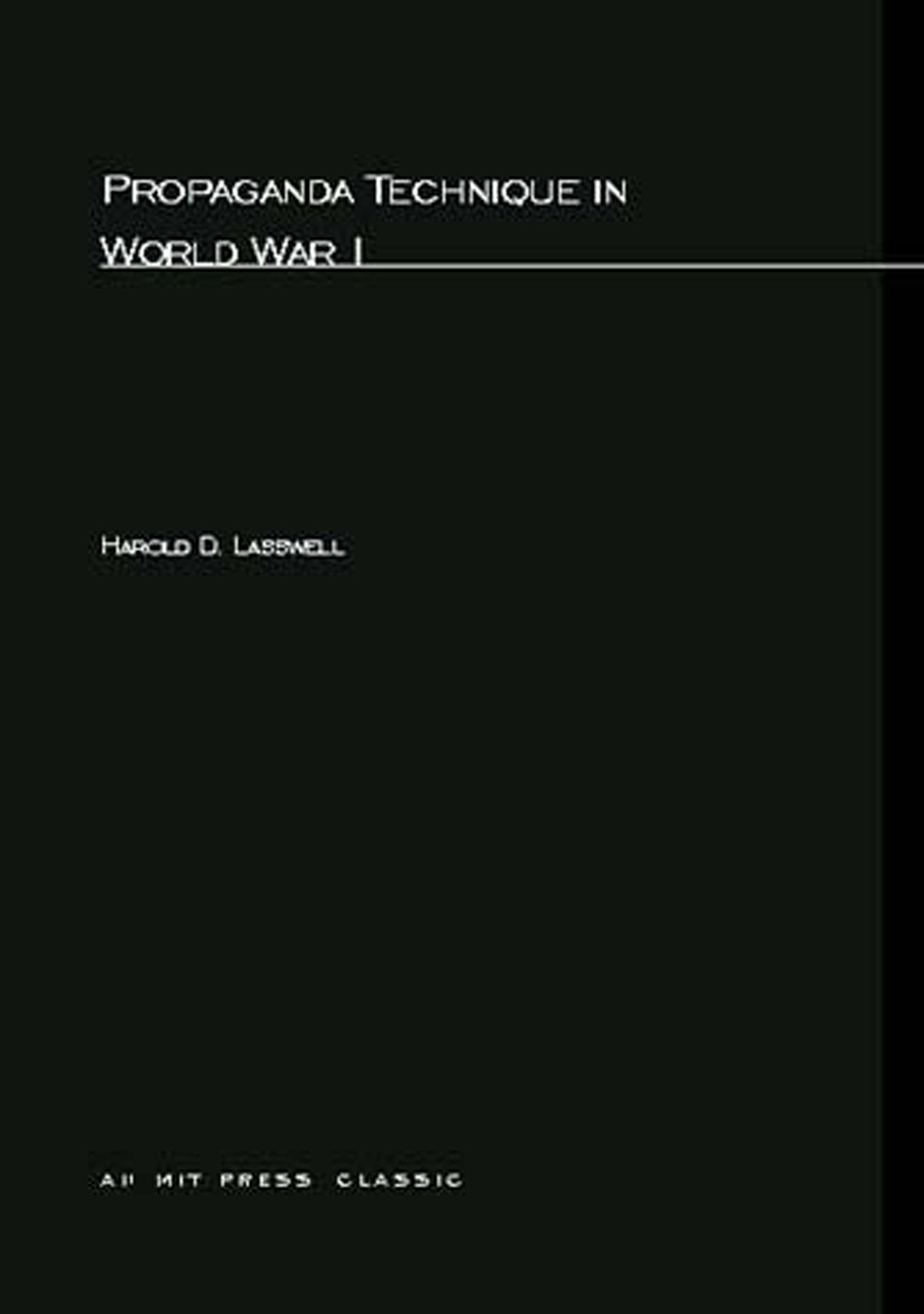 Propaganda Technique In World War I-Politics and government-買書書 BuyBookBook