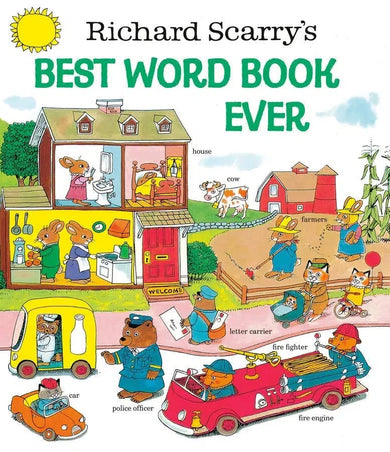 Richard Scarry's Best Word Book Ever-Children’s / Teenage fiction: General and modern fiction-買書書 BuyBookBook