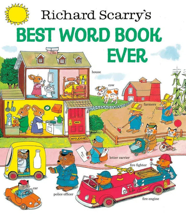 Richard Scarry's Best Word Book Ever-Children’s / Teenage fiction: General and modern fiction-買書書 BuyBookBook