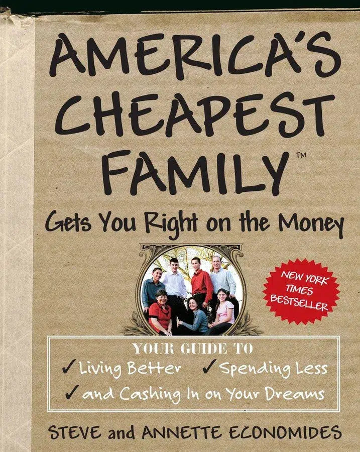 America's Cheapest Family Gets You Right on the Money-Self-help/ personal development/ practical advice-買書書 BuyBookBook