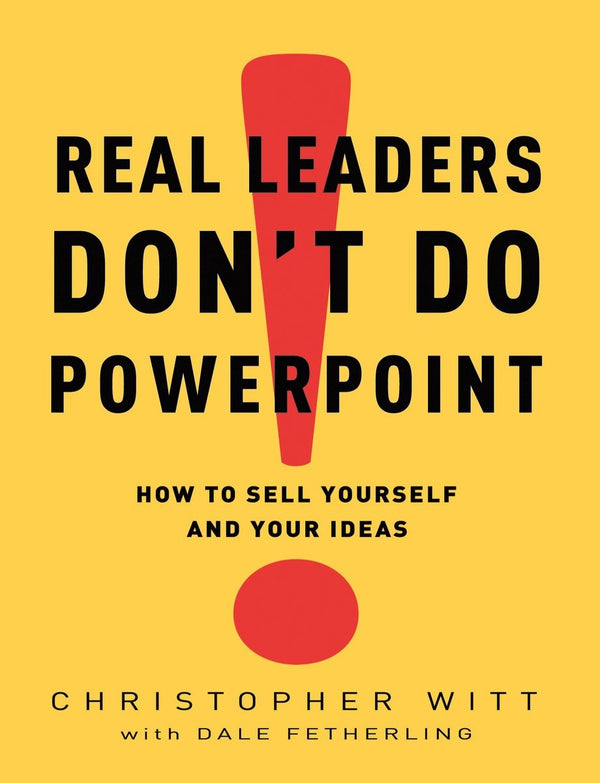 Real Leaders Don't Do PowerPoint-Business and Management-買書書 BuyBookBook