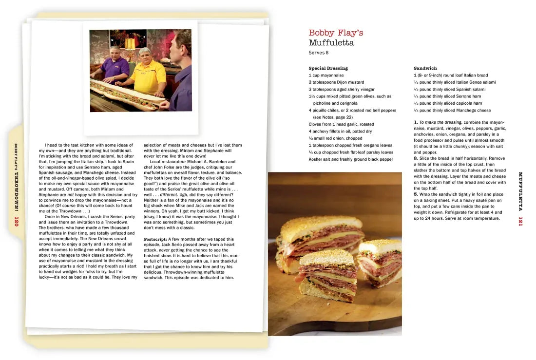 Bobby Flay's Throwdown! US - Hardback