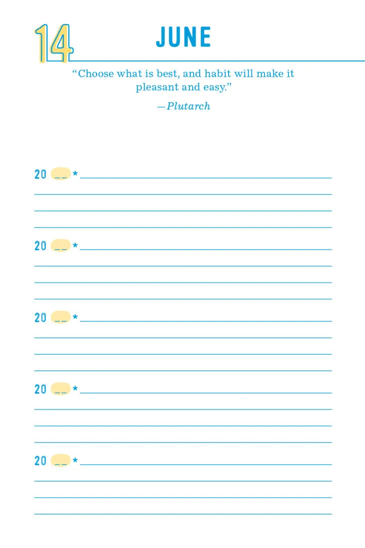 The Happiness Project One-Sentence Journal US - Diary or journal