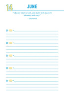 The Happiness Project One-Sentence Journal US - Diary or journal