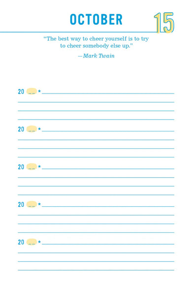 The Happiness Project One-Sentence Journal US - Diary or journal