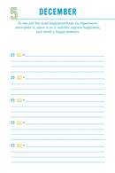 The Happiness Project One-Sentence Journal US - Diary or journal