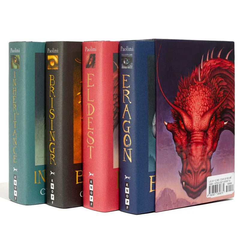 The Inheritance Cycle 4-Book Hard Cover Boxed Set US - Multiple-component retail product, boxed