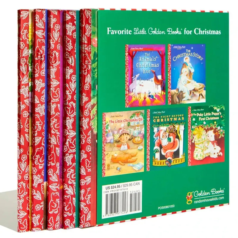 Favorite Little Golden Books for Christmas 5-Book Boxed Set US - Multiple-component retail product, boxed