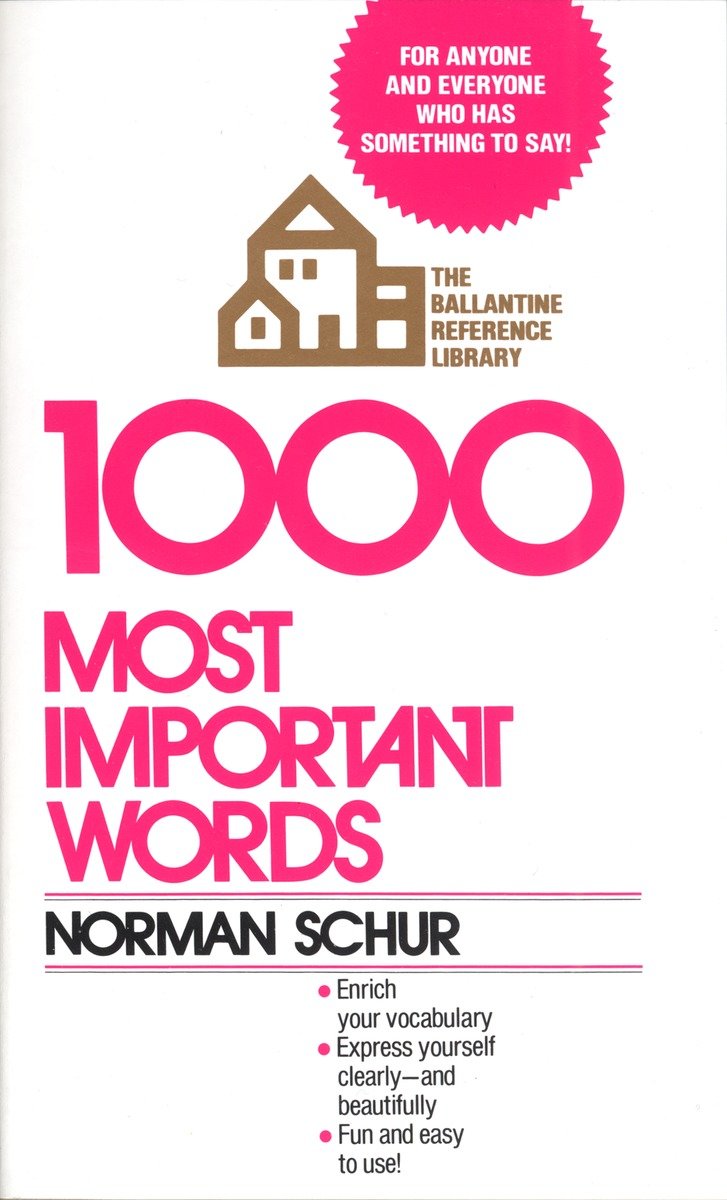 1000 Most Important Words