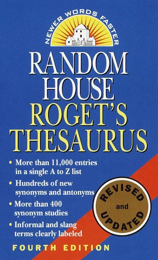 Random House Roget's Thesaurus-Language and Linguistics-買書書 BuyBookBook