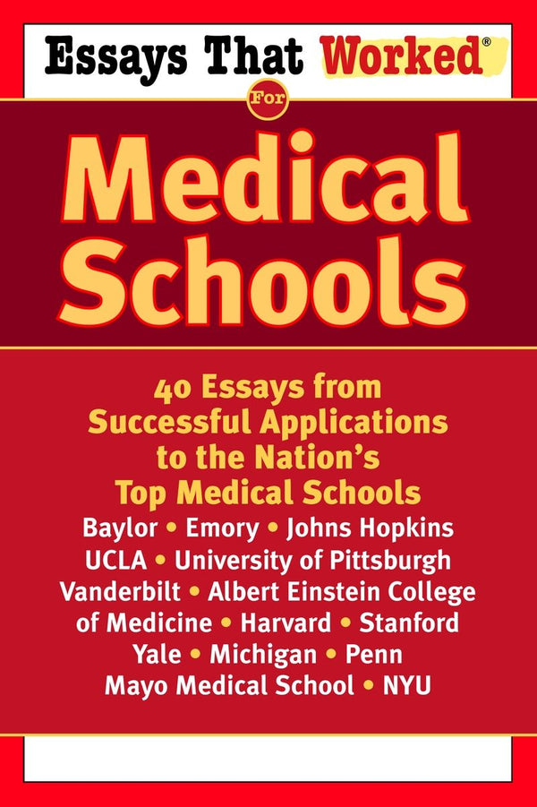 Essays that Worked for Medical Schools-Education-買書書 BuyBookBook