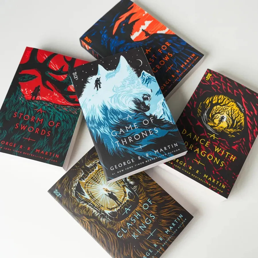 George R. R. Martin's A Game of Thrones 5-Book Boxed Set (Song of Ice and Fire Series) US - Multiple-component retail product, boxed