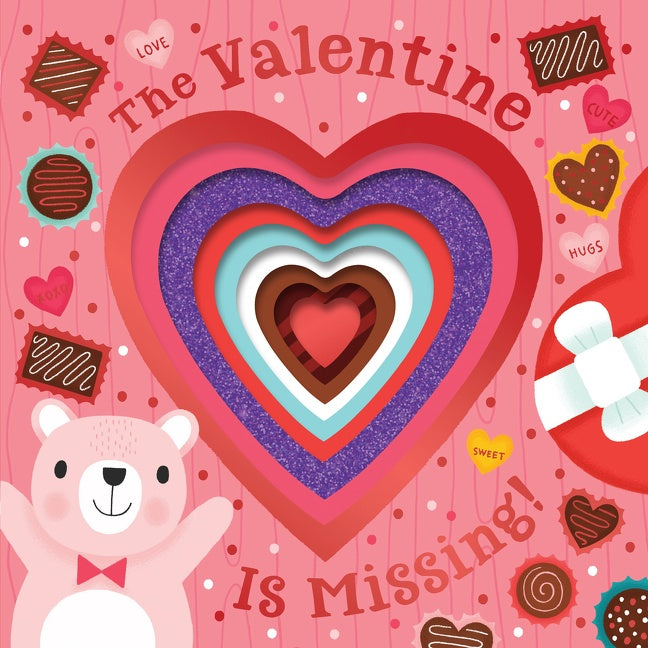 The Valentine Is Missing! with Cut-Out Reveals
