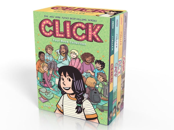 Click 4-Book Boxed Set-Graphic novel / Comic book / Manga: genres-買書書 BuyBookBook