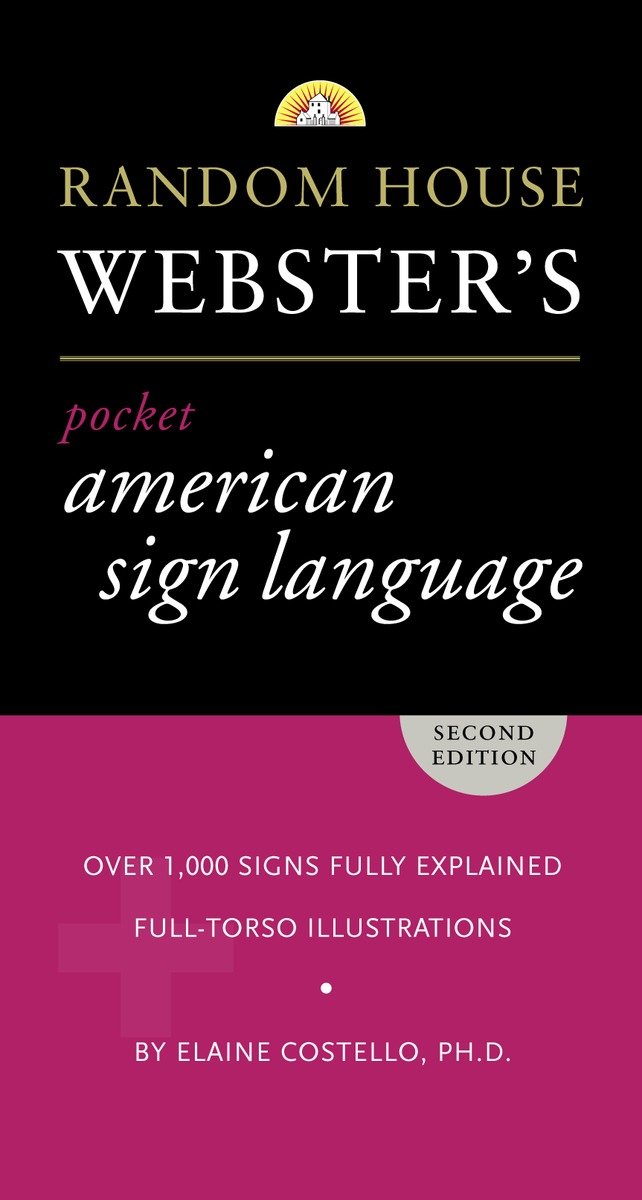 Random House Webster's Pocket American Sign Language Dictionary-Language and Linguistics-買書書 BuyBookBook