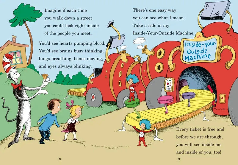 Inside Your Outside! All About the Human Body US - Hardback (9780375811005)