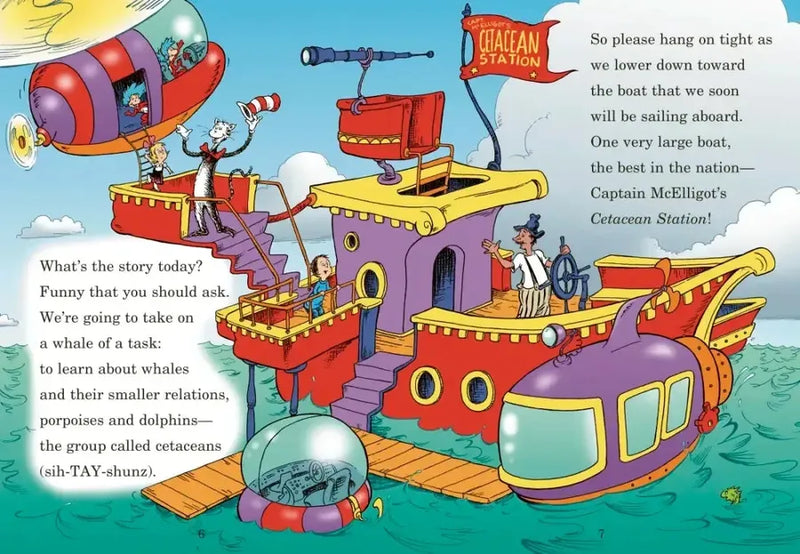 A Whale of a Tale! All About Porpoises, Dolphins, and Whales US - Hardback (9780375822797)