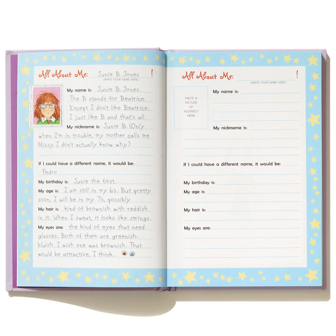 Top-Secret, Personal Beeswax: A Journal by Junie B. (and me!) US - Diary or journal