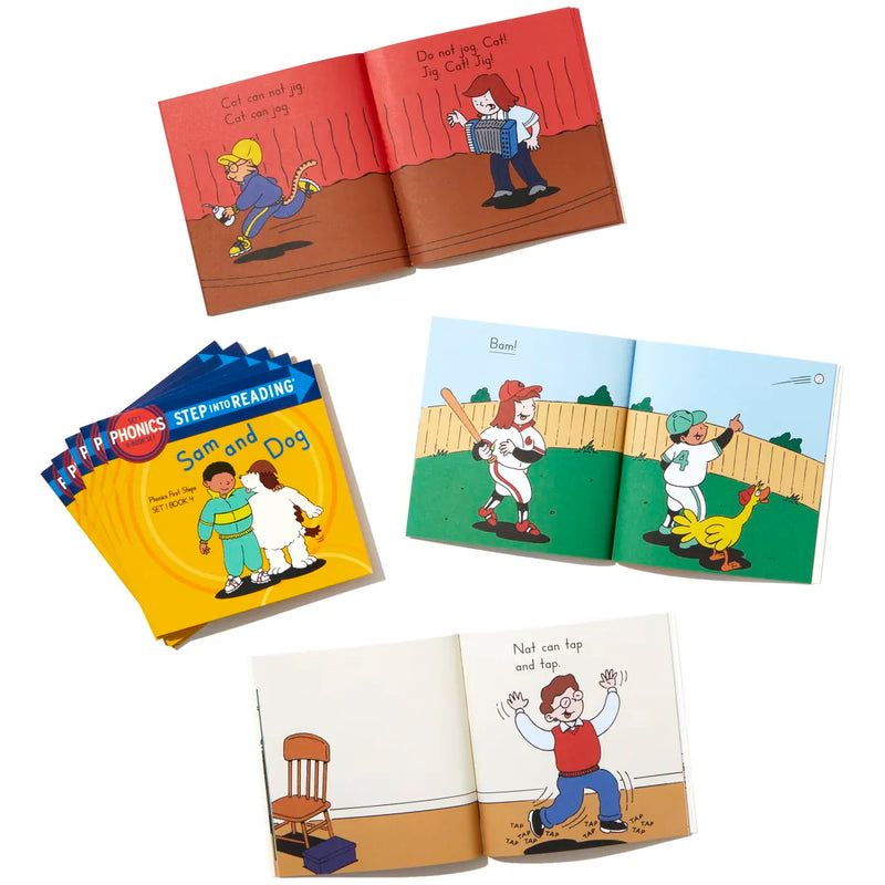 Step into Reading Set 1 Phonics First Steps Box Set US - Multiple-component retail product, boxed