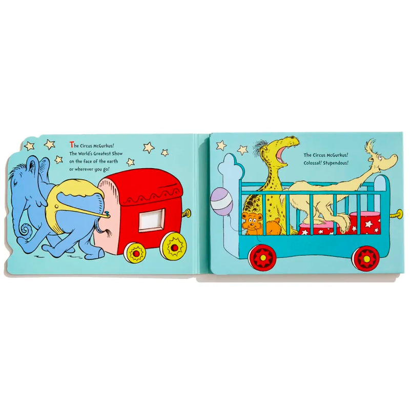 All Aboard the Circus McGurkus US - Board book