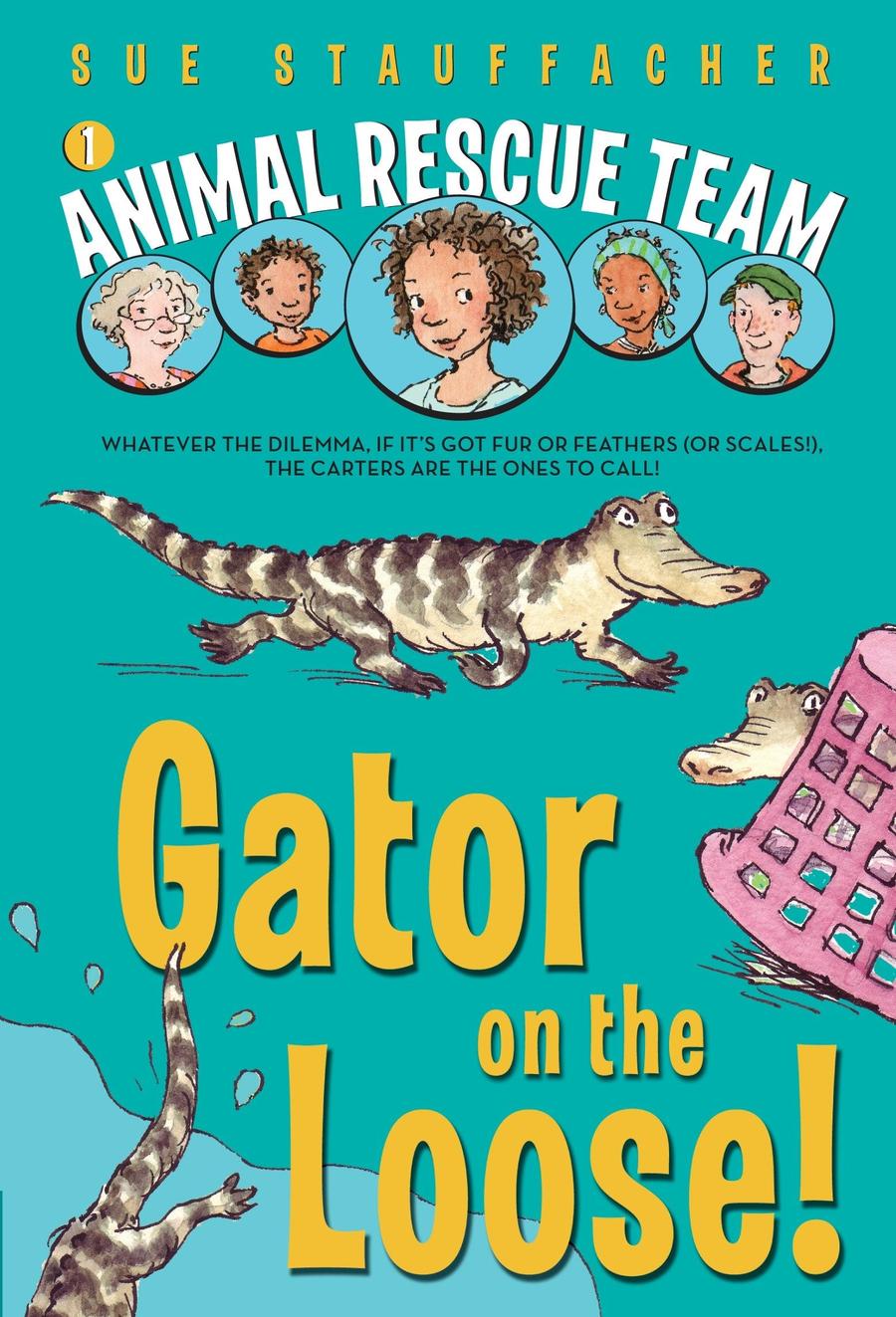 Animal Rescue Team: Gator on the Loose!-Children’s / Teenage fiction: Nature and animal stories-買書書 BuyBookBook