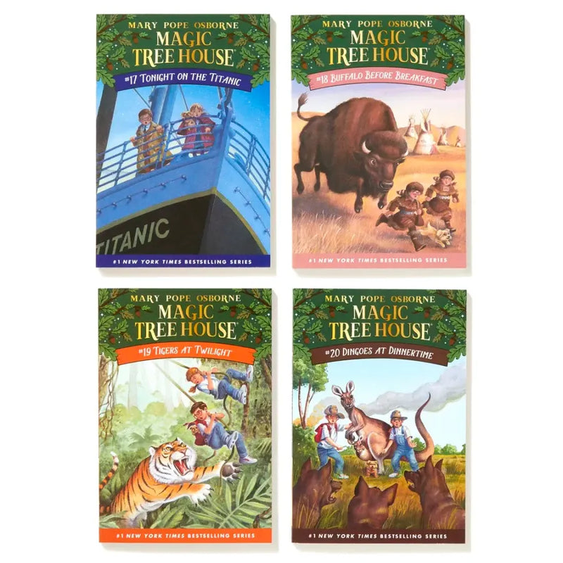 Magic Tree House Books 17-20 Boxed Set US - Multiple-component retail product, boxed