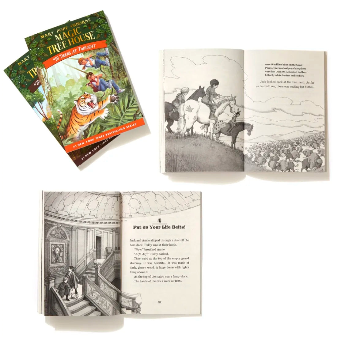 Magic Tree House Books 17-20 Boxed Set US - Multiple-component retail product, boxed