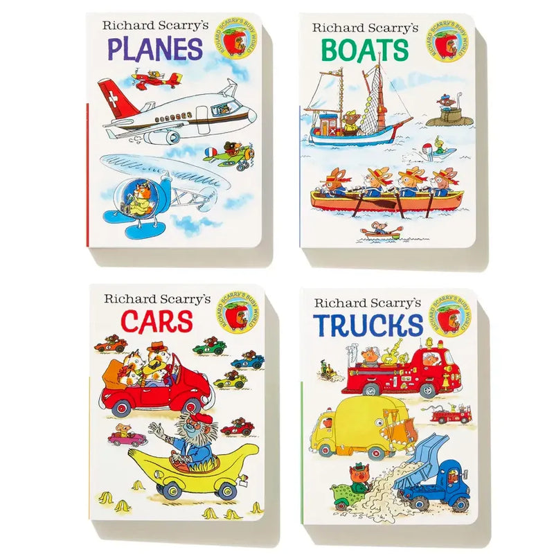 Richard Scarry's Books on the Go US - Multiple-component retail product, boxed