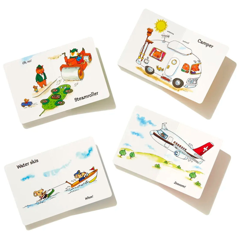 Richard Scarry's Books on the Go US - Multiple-component retail product, boxed