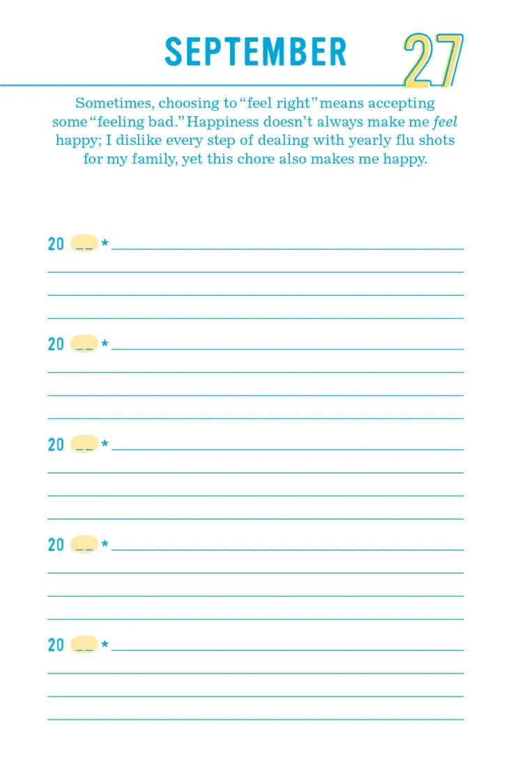 The Happiness Project One-Sentence Journal for Mothers US - Diary or journal