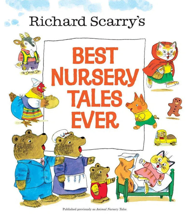 Richard Scarry's Best Nursery Tales Ever-Children’s Early years / early learning concepts-買書書 BuyBookBook