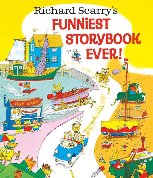 Richard Scarry's Funniest Storybook Ever!-Children’s / Teenage fiction: Nature and animal stories-買書書 BuyBookBook