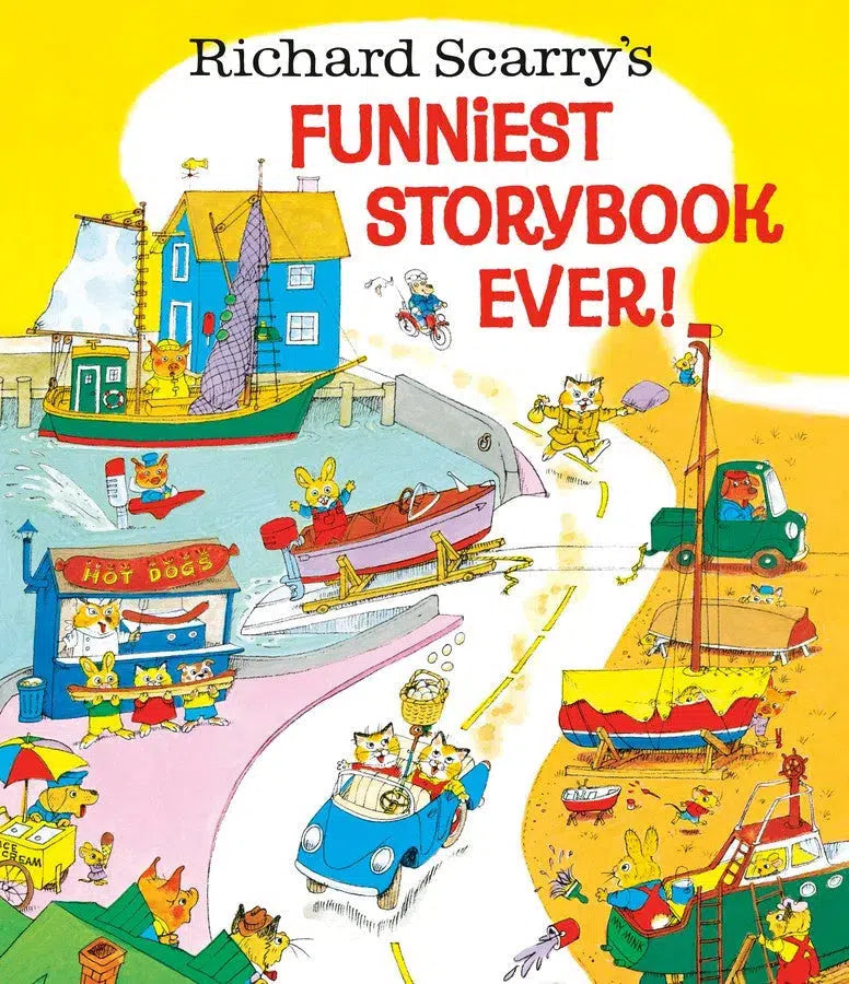 Richard Scarry's Funniest Storybook Ever!-Children’s / Teenage fiction: Nature and animal stories-買書書 BuyBookBook