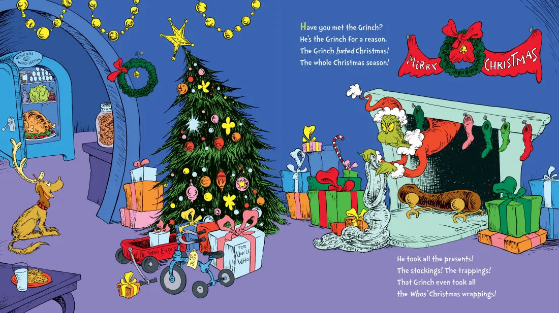 The Grinch's Great Big Flap Book US - Board book