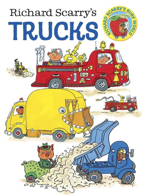 Richard Scarry's Trucks-Children’s / Teenage fiction: General and modern fiction-買書書 BuyBookBook