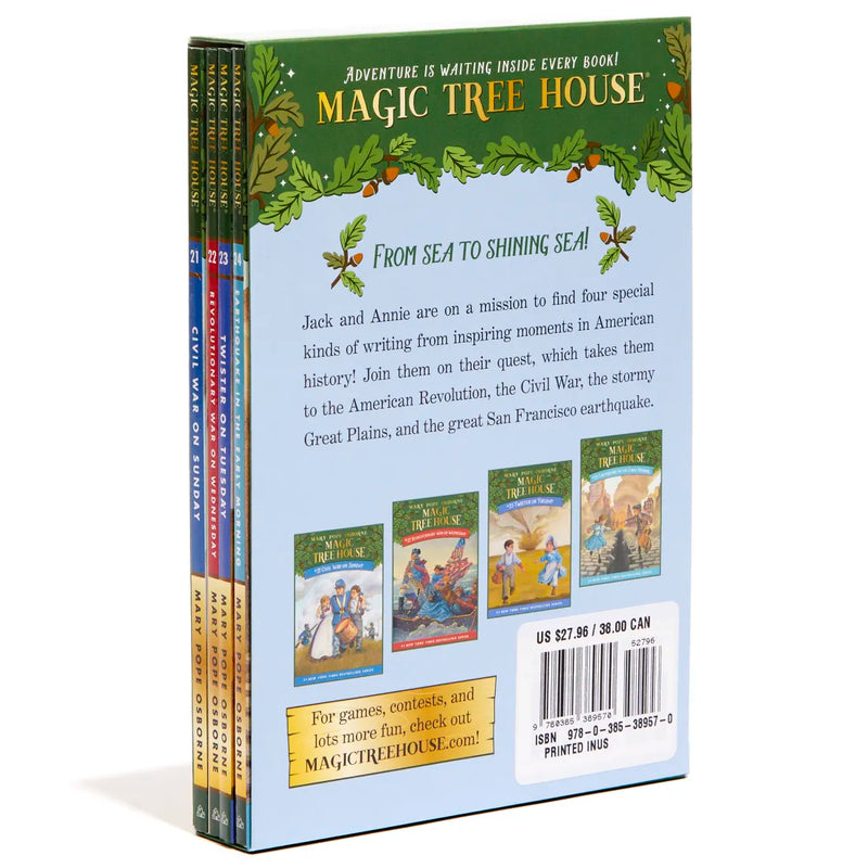 Magic Tree House Books 21-24 Boxed Set US - Multiple-component retail product, boxed