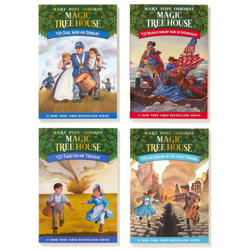 Magic Tree House Books 21-24 Boxed Set US - Multiple-component retail product, boxed
