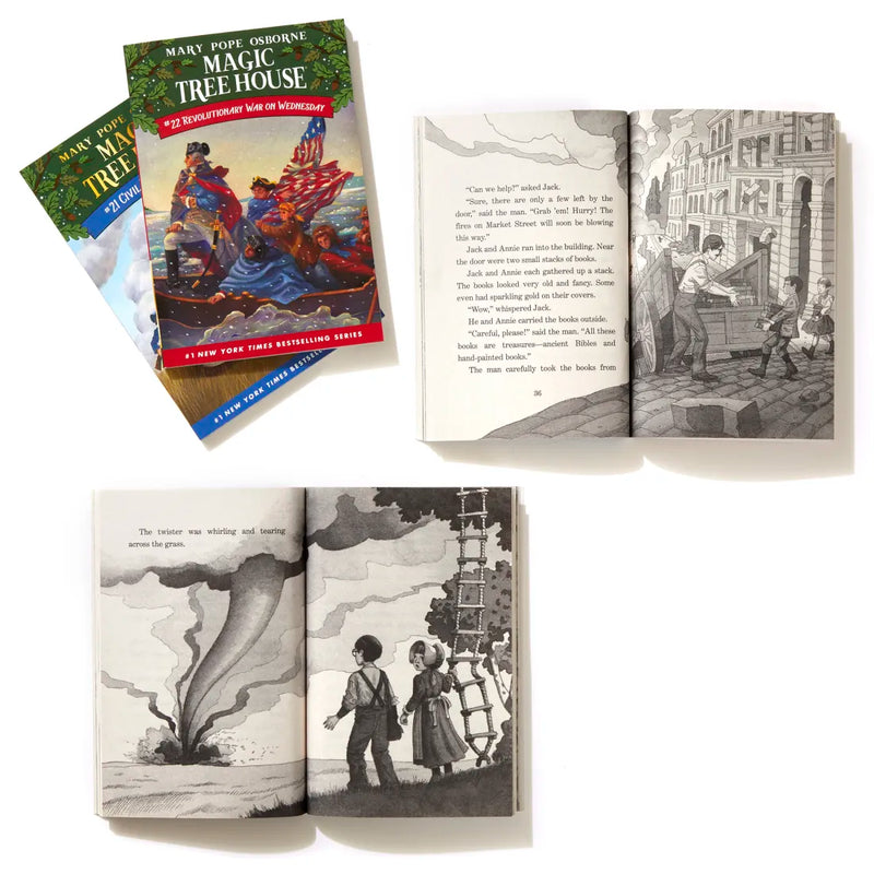 Magic Tree House Books 21-24 Boxed Set US - Multiple-component retail product, boxed