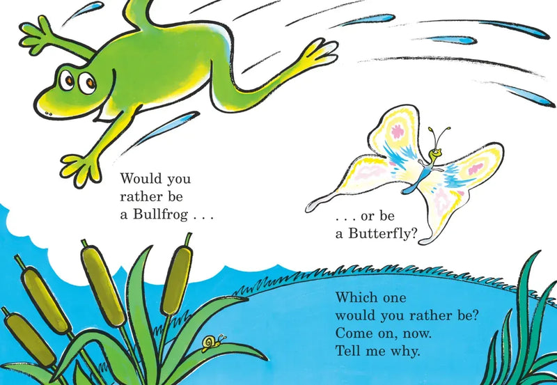Would You Rather Be a Bullfrog? US - Hardback