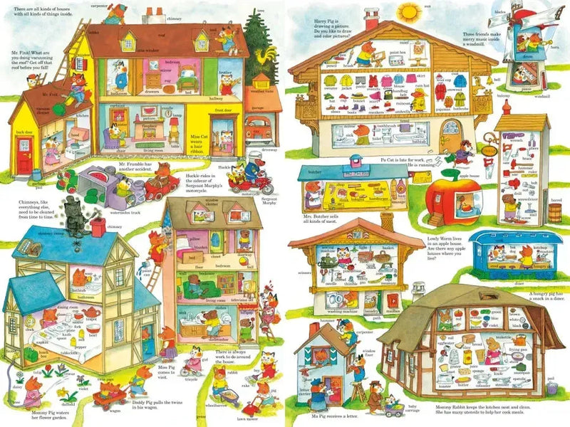 Richard Scarry's Biggest Word Book Ever! US - Board book
