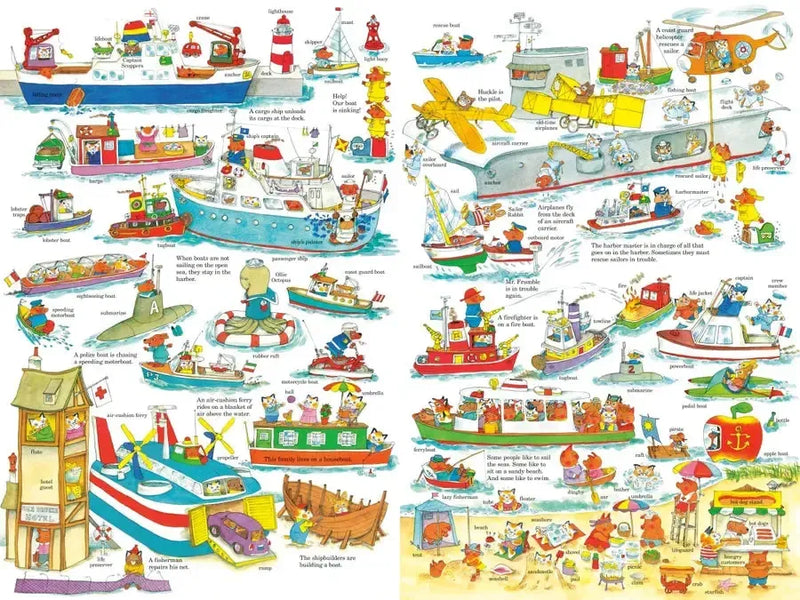 Richard Scarry's Biggest Word Book Ever! US - Board book