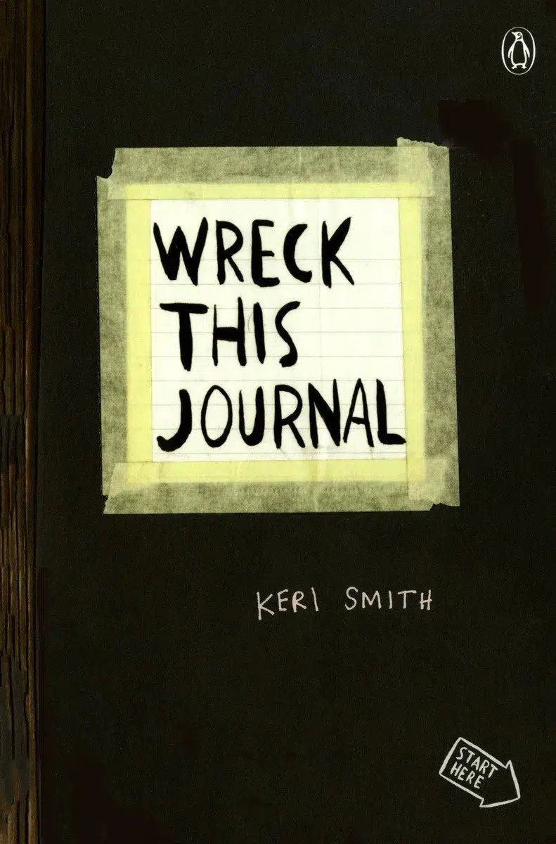 Wreck This Journal (Black) Expanded Edition-Self-help/ personal development/ practical advice-買書書 BuyBookBook