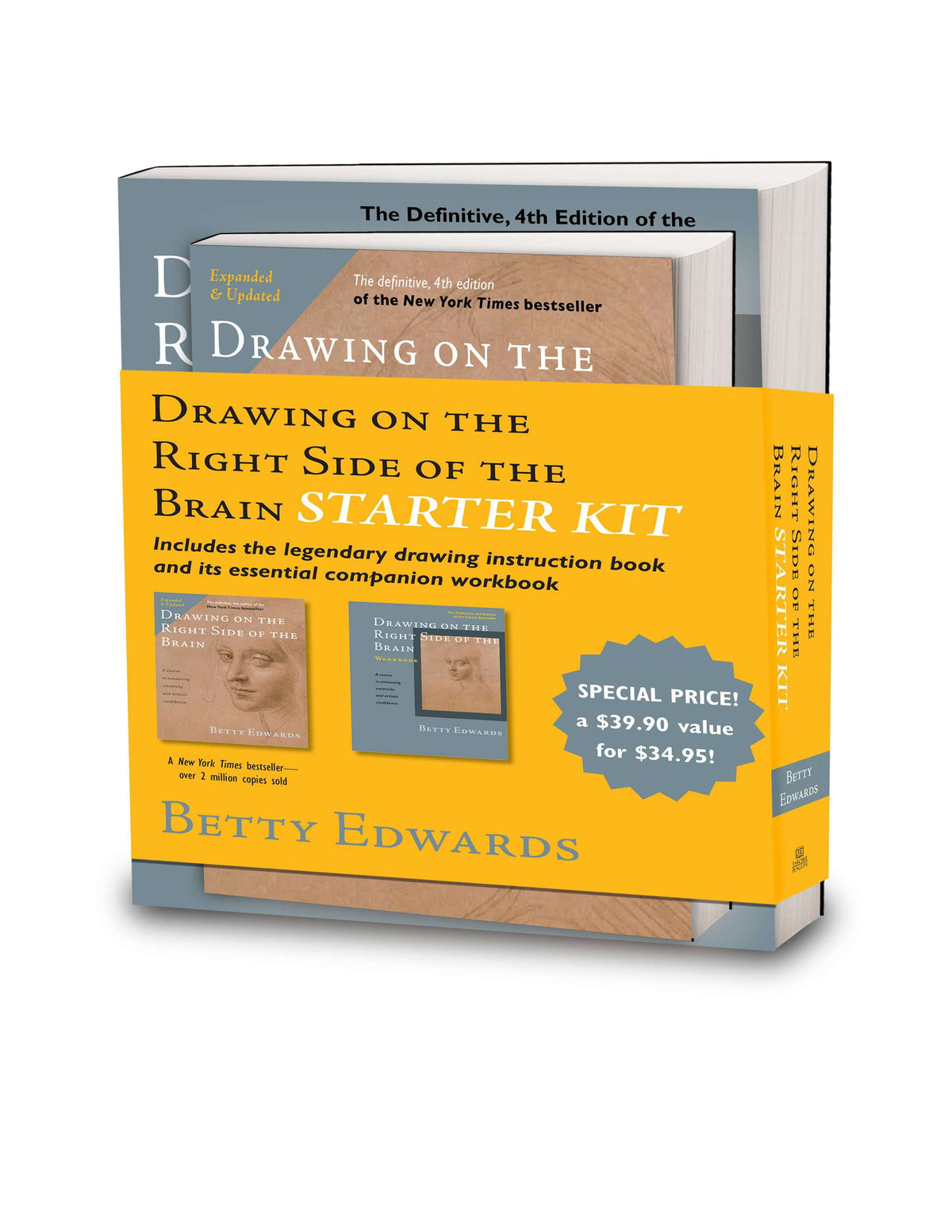 The Drawing on the Right Side of the Brain Starter Kit cover (ISBN 9780399167904)