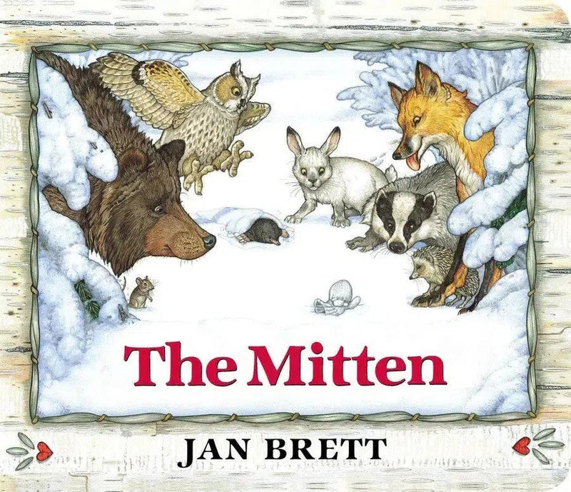 The Mitten (Oversized Lap Board Book)-Children’s / Teenage fiction: Classic fiction-買書書 BuyBookBook