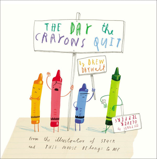 The Day the Crayons Quit-Children’s / Teenage fiction: General, modern and contemporary fiction-買書書 BuyBookBook