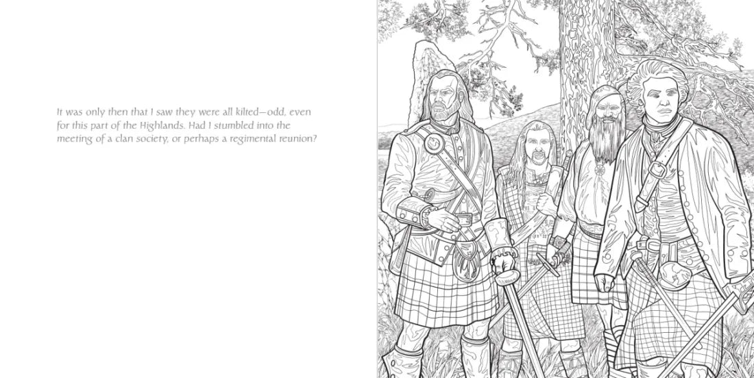 The Official Outlander Coloring Book US - Paperback / softback